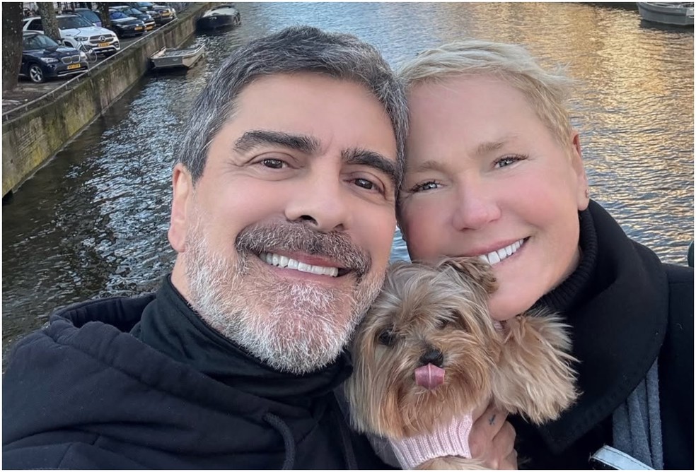 Junno Andrade e Xuxa — Foto: Reprodução/Instagram