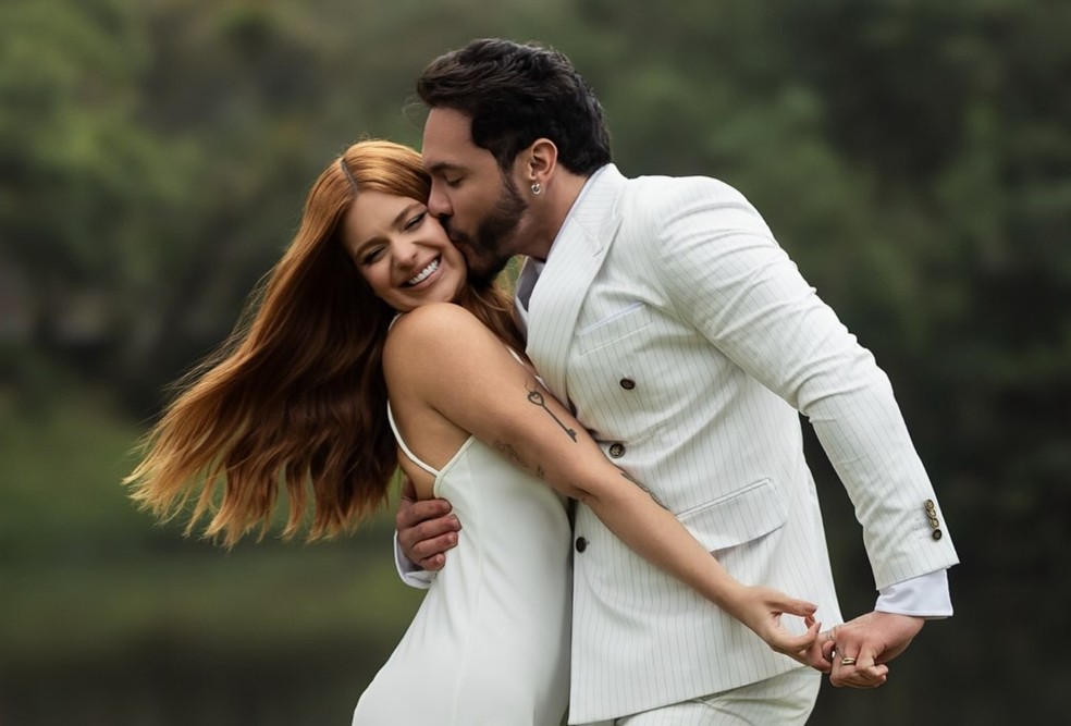 Viih Tube é casada com Eliezer  — Foto: @mayckonsantosoficial