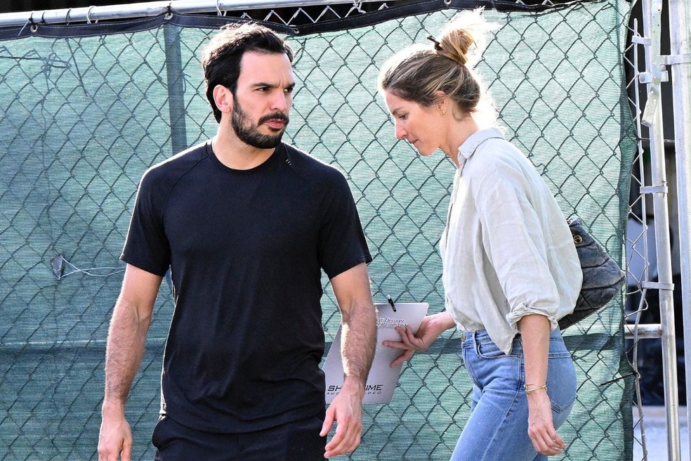 Gisele Bündchen e Joaquim Valente — Foto: The Grosby Group