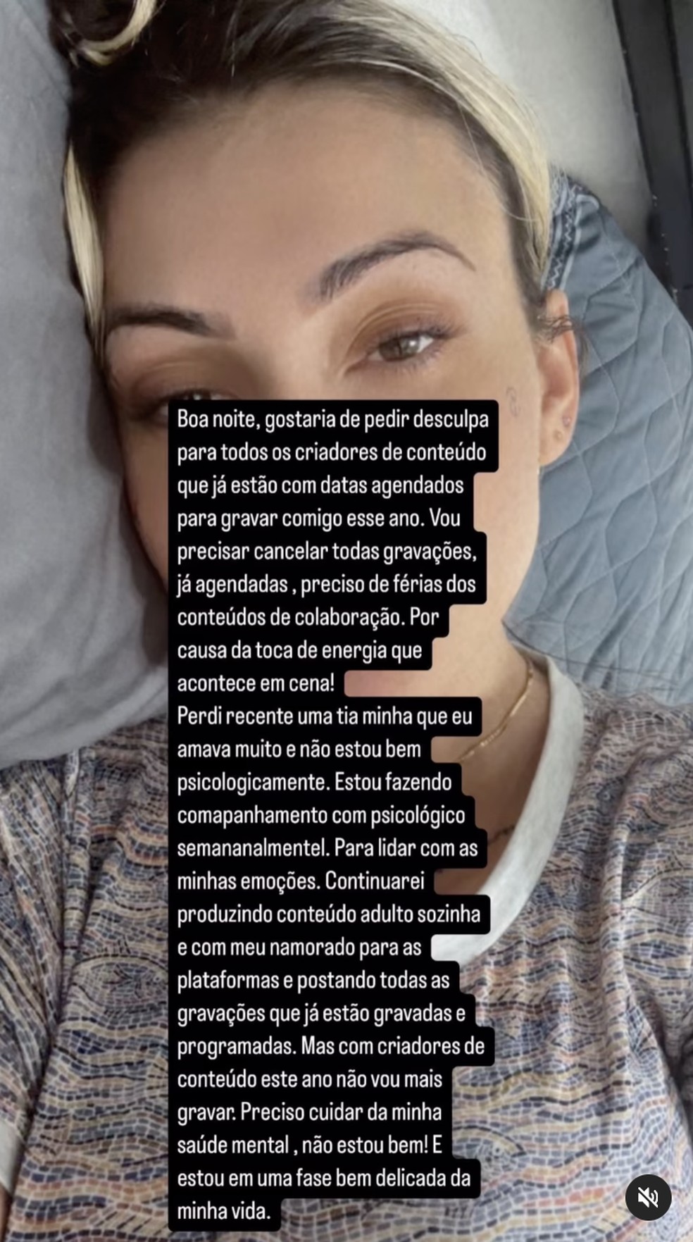 Andressa Urach — Foto: Reprodução/Instagram