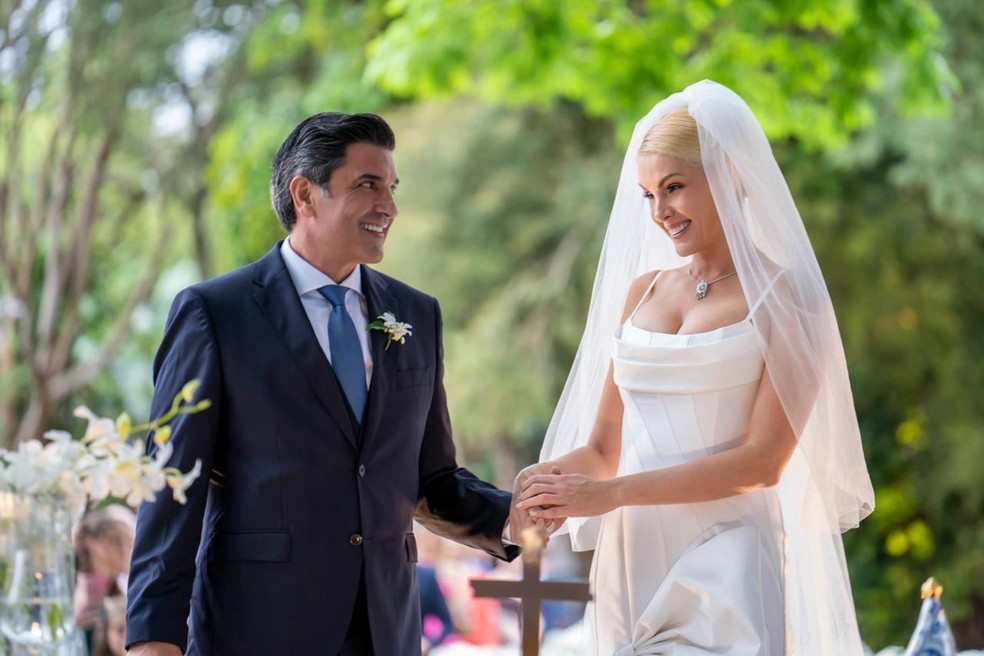 Edu Guedes e Ana Hickmann se casam — Foto: Reprodução/Instagram