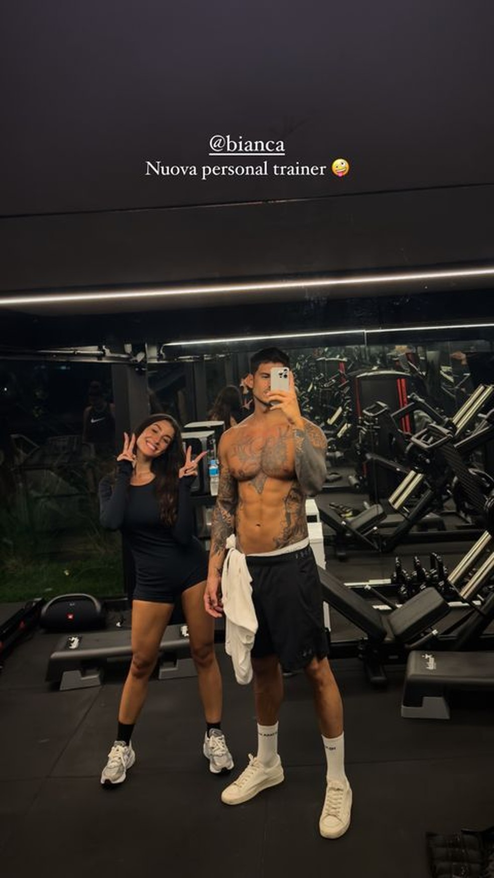 Bianca Andrade e Luca Daff &mdash; Foto: Reprodu&ccedil;&atilde;o/Instagram