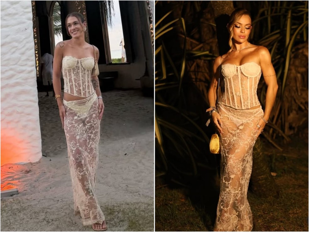 Duda Xaro e Bia Michelle — Foto: Reprodução/Instagram