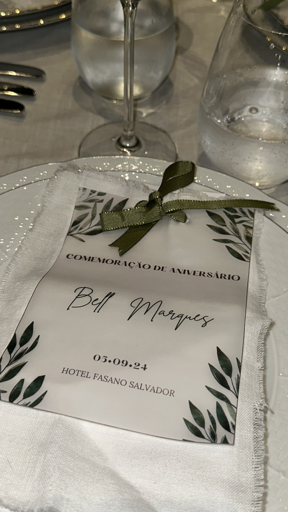 Aniversário de 72 anos de Bell Marques — Foto: Reprodução/Instagram
