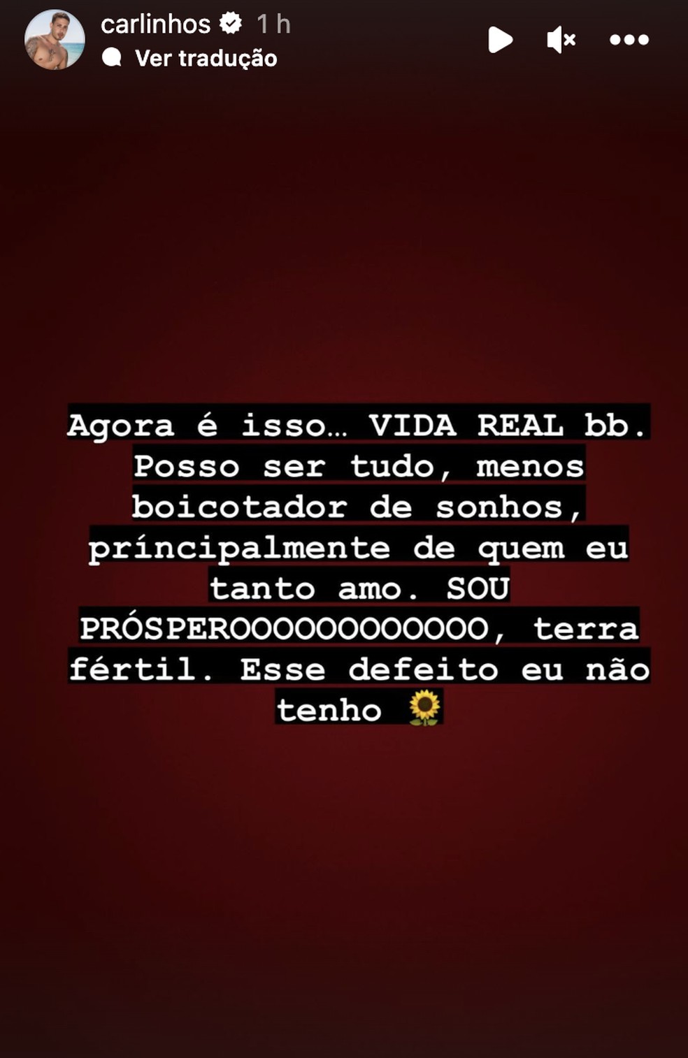 Carlinhos Maia desabafa sobre crise no casamento &mdash; Foto: Reprodu&ccedil;&atilde;o: Instagram
