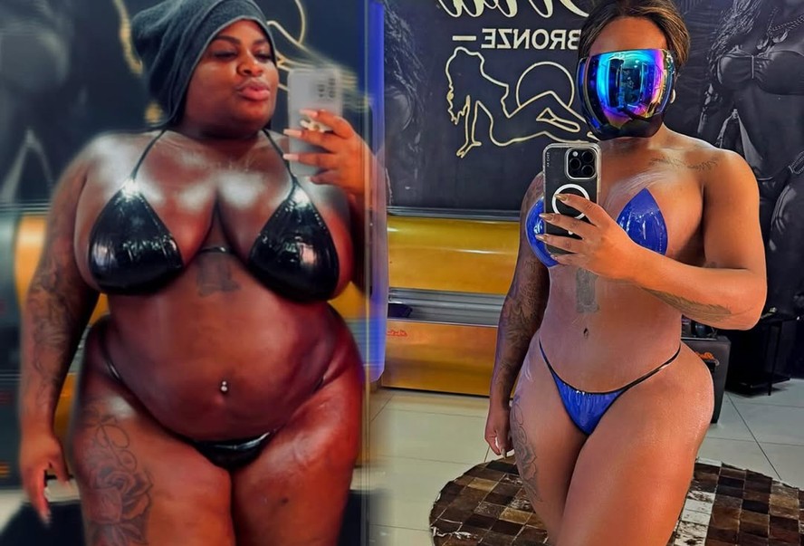 Jojo Todynho mostra antes e depois de bariátrica