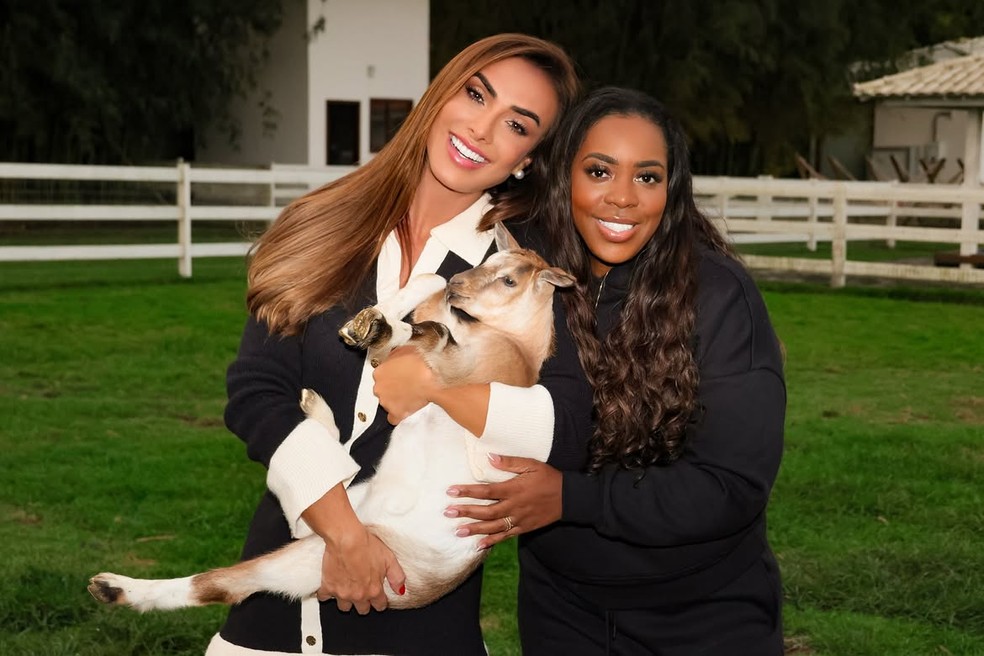 Nicole Bahls e Fernanda — Foto: Reprodução/Instagram
