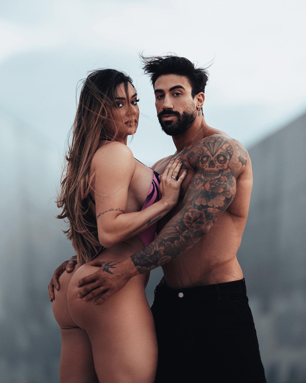 Juju Salimeni e o noivo, Diogo Basaglia — Foto: Instagram