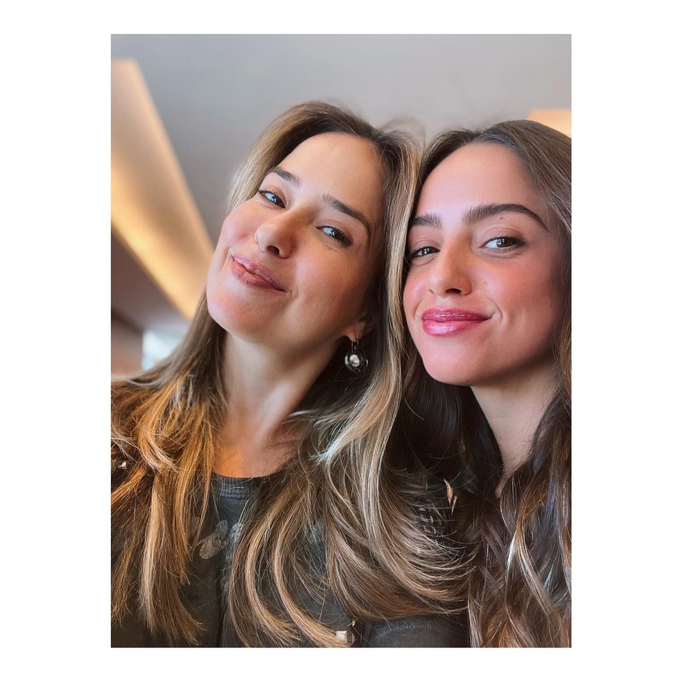 Palomma Duarte e a filha, Ana Clara Winter — Foto: Reprodução/Instagram