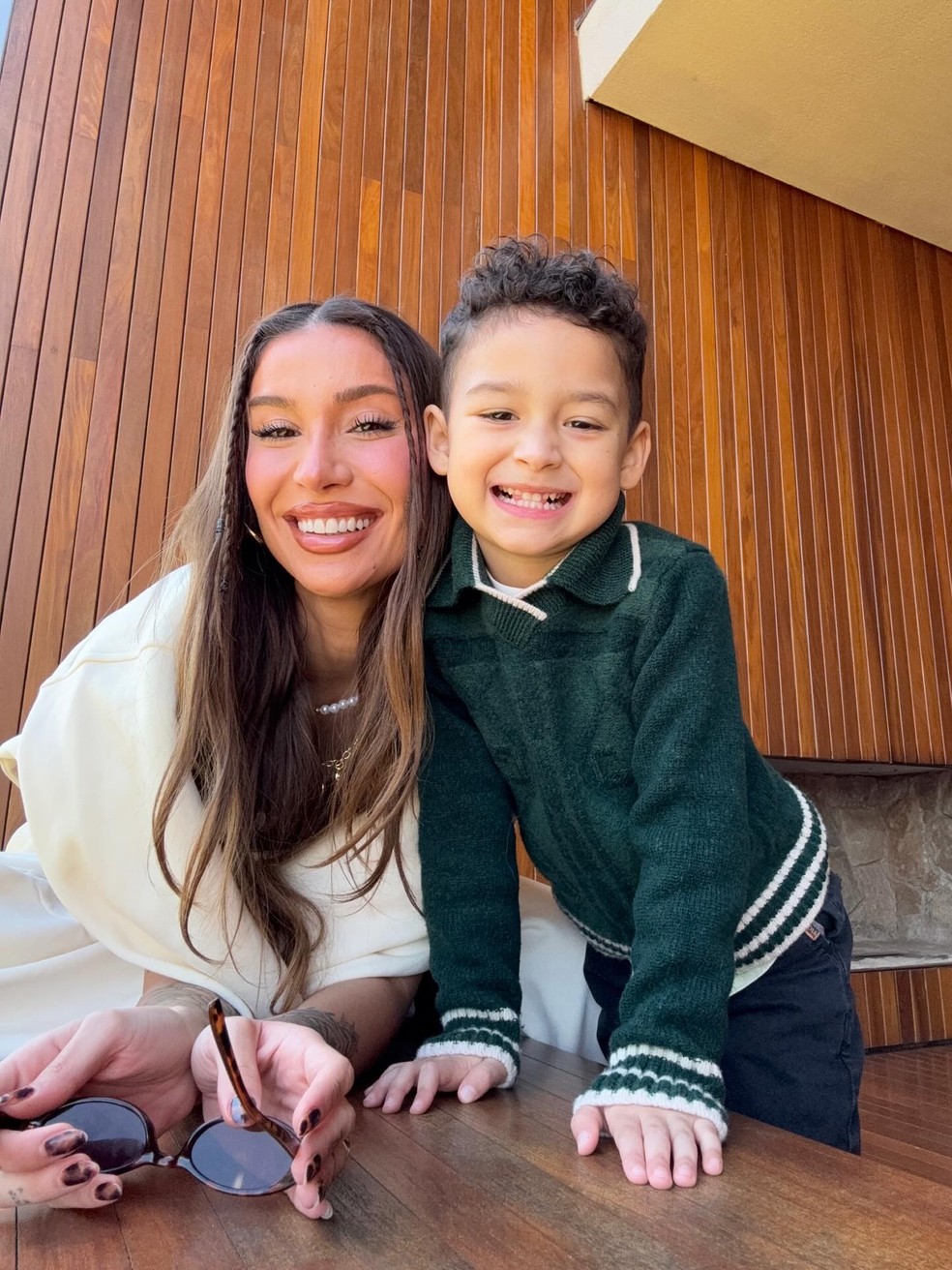 Bianca Andrade e filho &mdash; Foto: Reprodu&ccedil;&atilde;o/Instagram