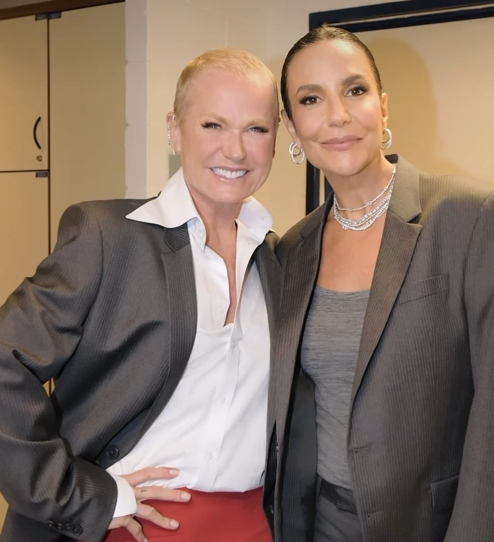 Xuxa e Ivete Sangalo — Foto: Reprodução/X