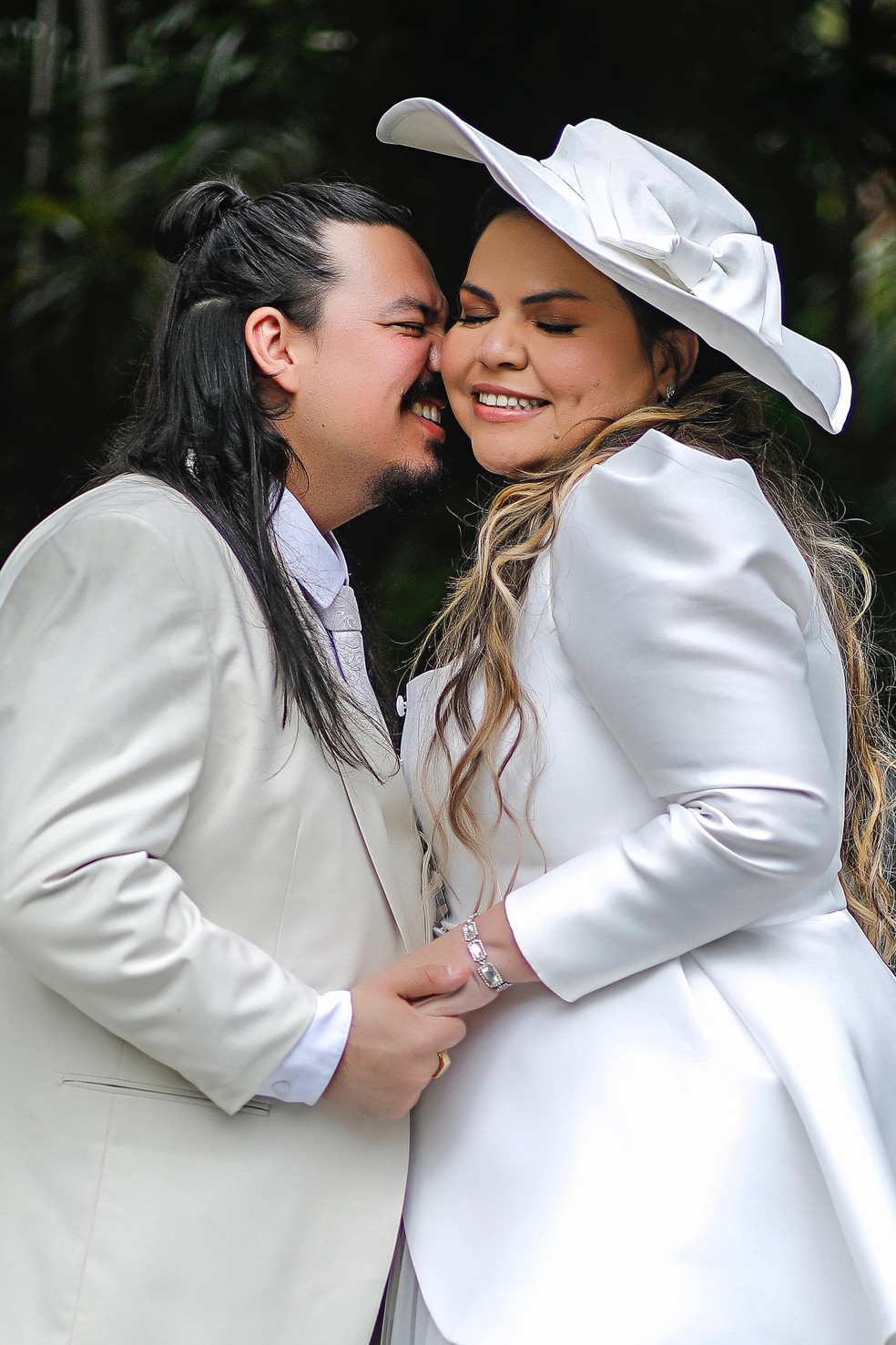 Priscila Meireles e Juan Garcia se casam em Itajaí — Foto: Morada Fotografia com propósito/Divulgação