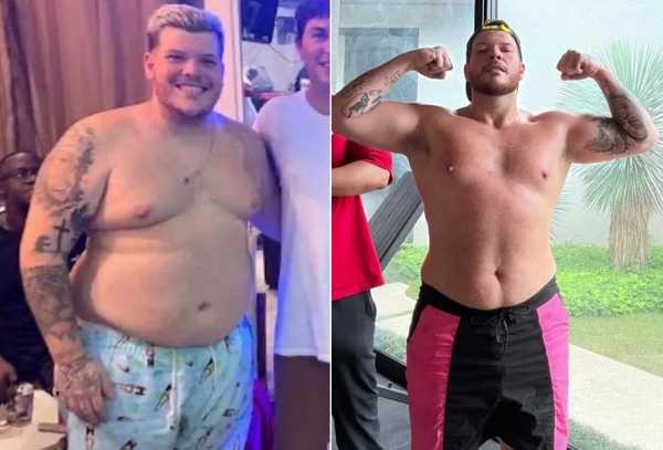 Após perder 45 kg, Ferrugem diz que academia virou momento de lazer