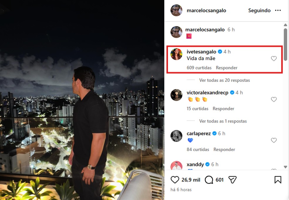 Marcelo Sangalo — Foto: Reprodução/Instagram