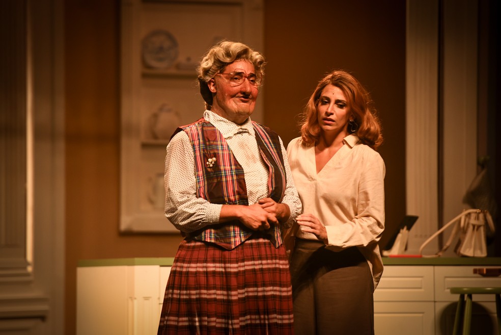 Cena do musical 'Uma Babá Quase Perfeita' — Foto: Andy Santana / Brazil News