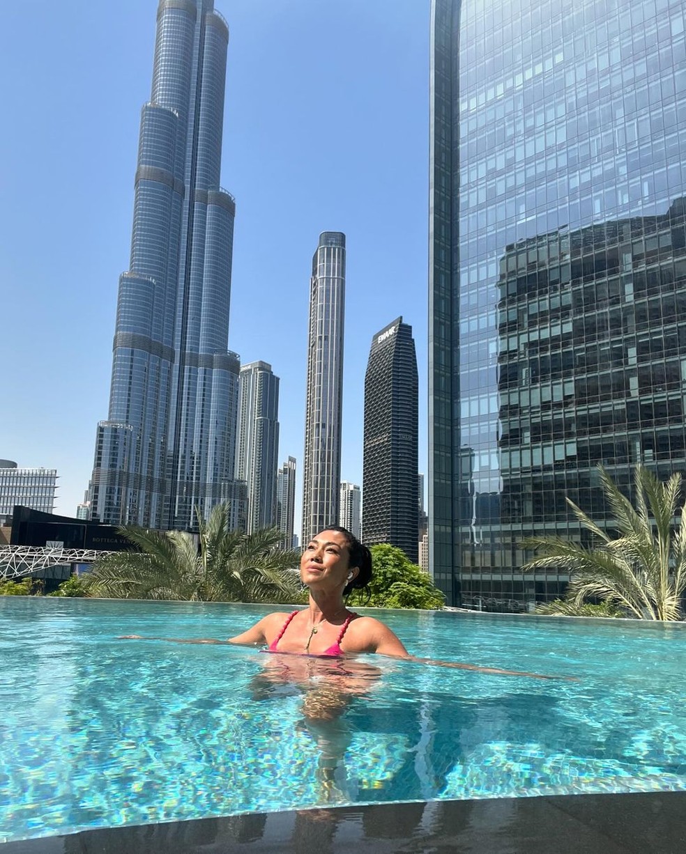 Danni Suzuki em Dubai — Foto: Reprodução/Instagram