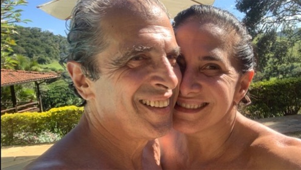 Totia Meirelles e Jaime Rabacov — Foto: Reprodução / Instagram