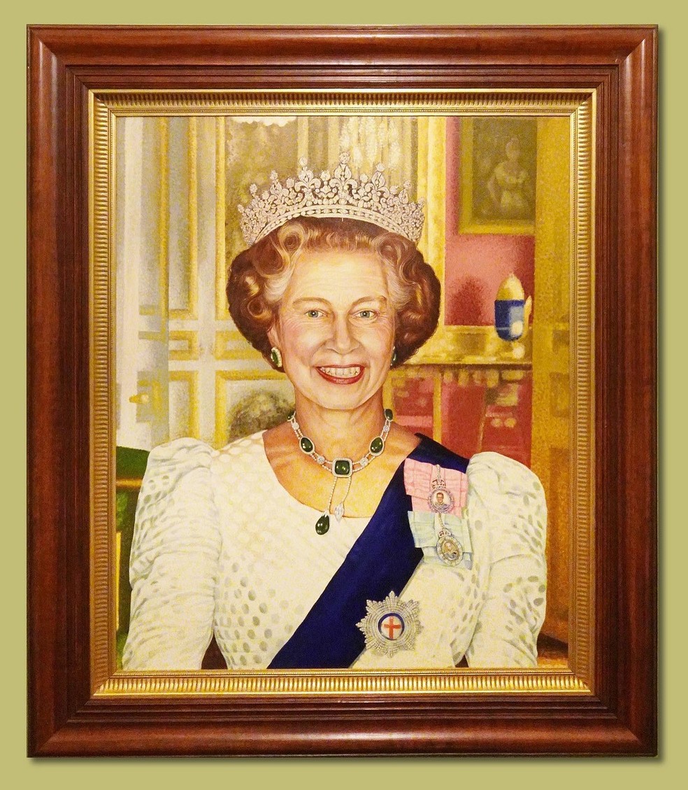 Rainha Elizabeth II — Foto: Peter Sigasby