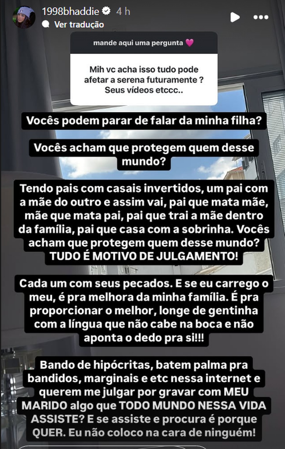 MC Mirella se manifesta sobre criar conteúdo adulto com Dynho Alves após internauta citar filha do casal — Foto: Reprodução/Instagram