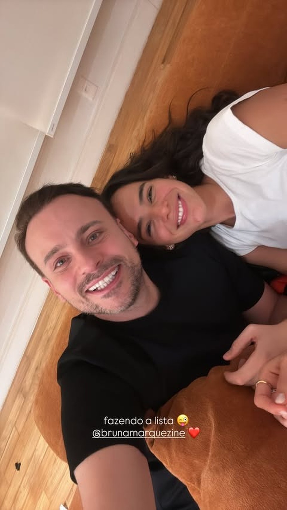 Bruna Marquezine e Leo Fuchs — Foto: Reprodução/Instagram