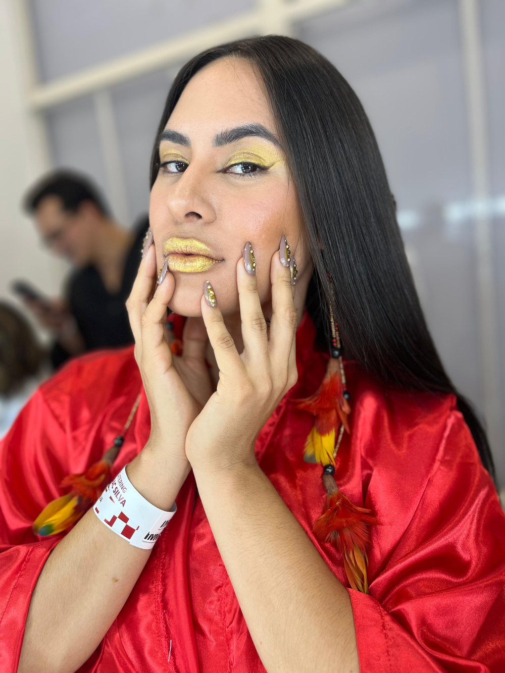 Isabelle Nogueira desfila em estreia na SPFW e vibra com realização