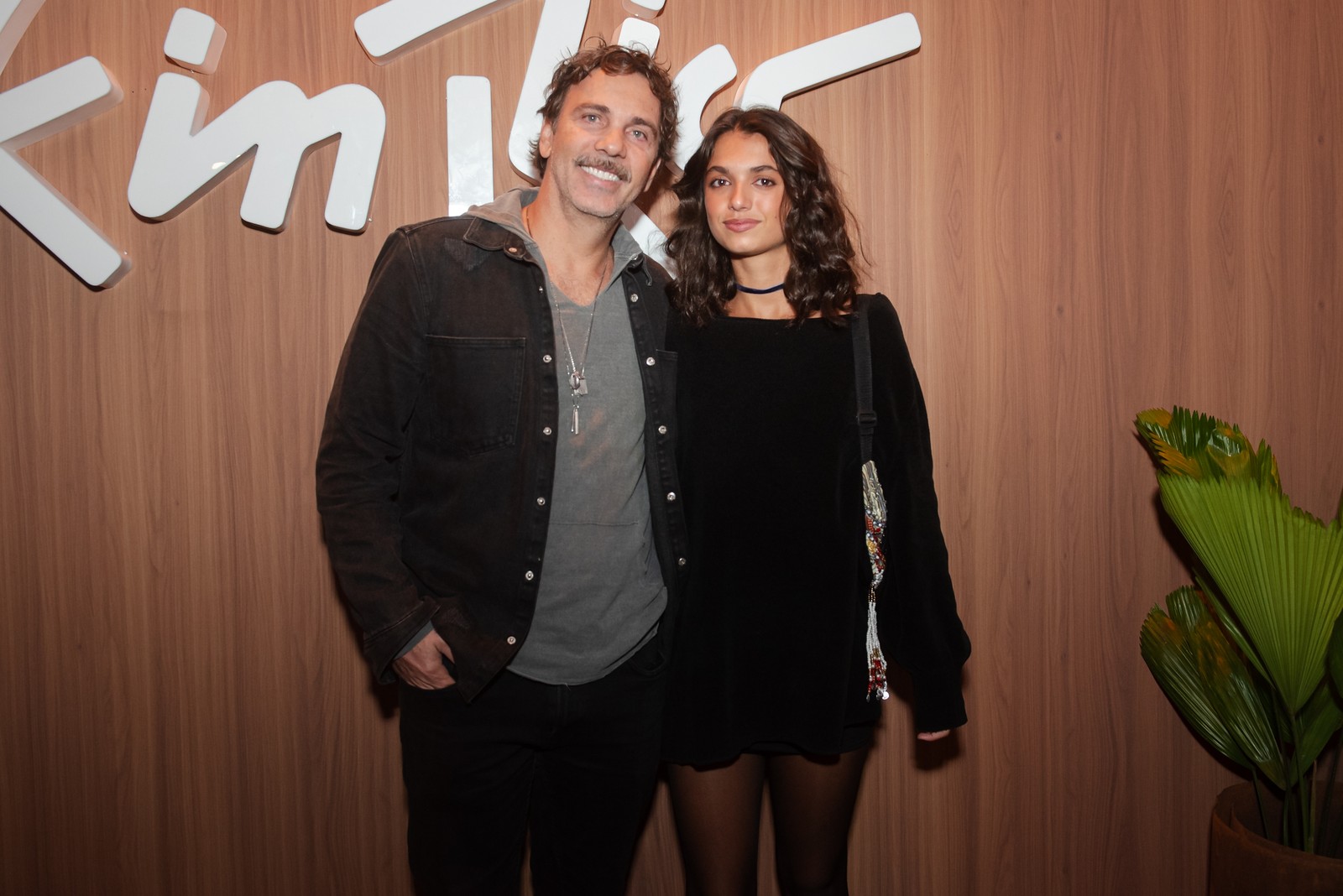 Marcelo Faria e filha — Foto: Brazil News