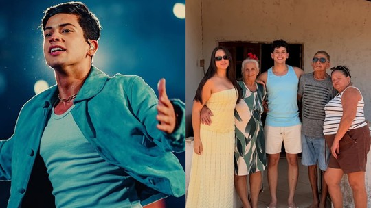 Léo Foguete celebra reencontro emocionante com avós após três anos e fala em