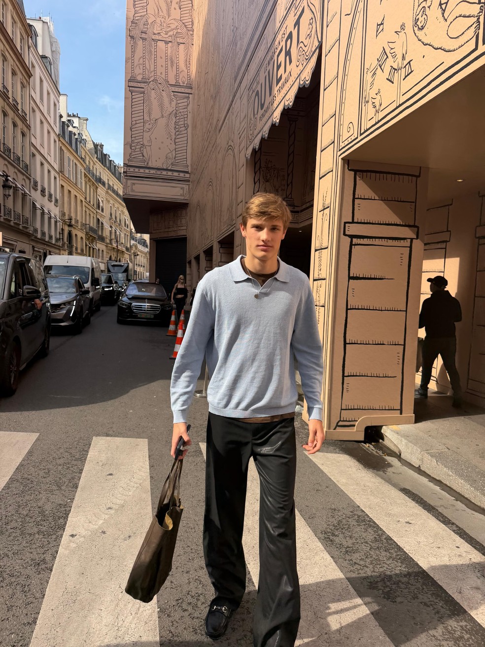 Após estreia em Milão, filho de Fernanda Lima e Rodrigo Hilbert chega à Semana de Moda de Paris — Foto: Reprodução/Instagram