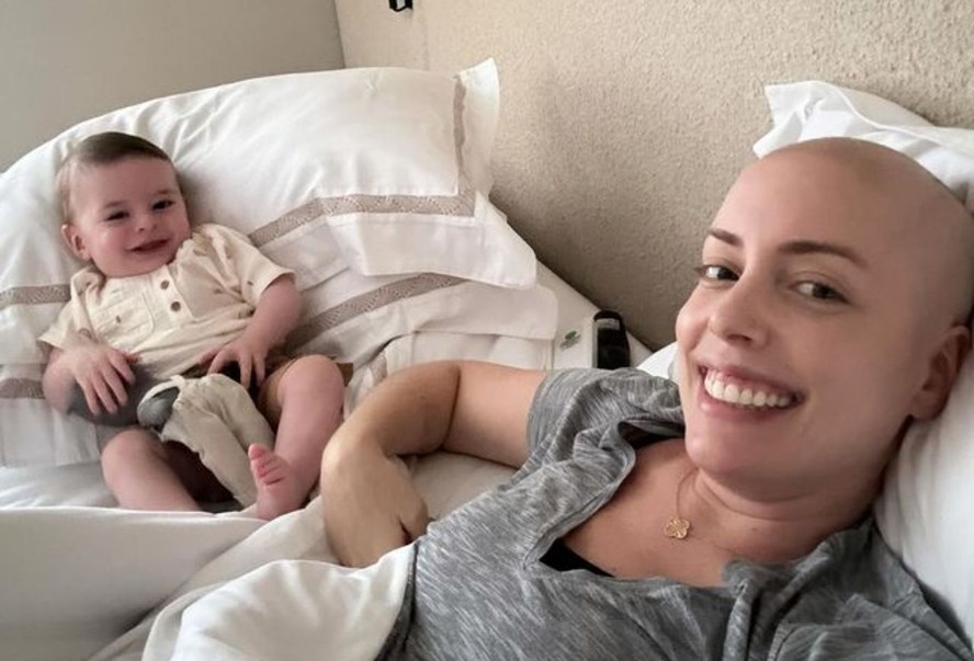 Fabiana Justus mostra última vez que amamentou caçula e lamenta