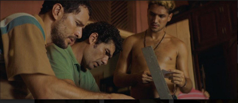 Daniel, Rômulo e Gabriel em cena — Foto: Divulgação