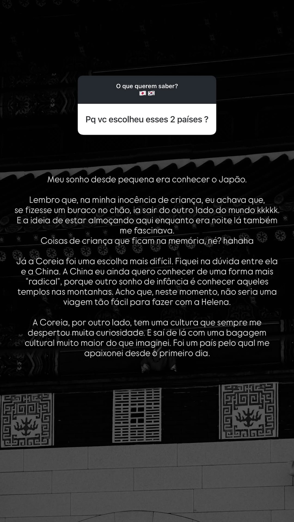 Post de Amanda Kimberlly — Foto: Reprodução/Instagram