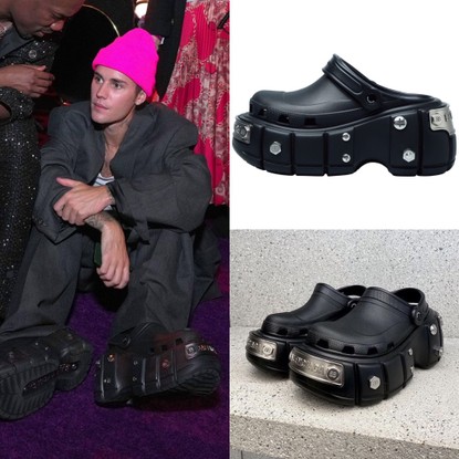 Justin Bieber usou o sapato no Grammy 2022