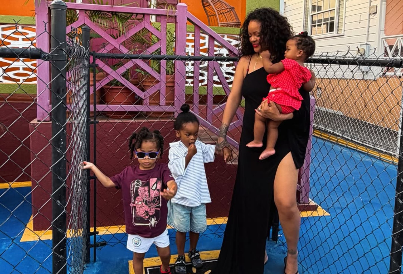 Rihanna volta a Barbados e apresenta casa onde cresceu aos filhos: 