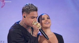 MC Cabelinho e Bella Campos no "Altas Horas"