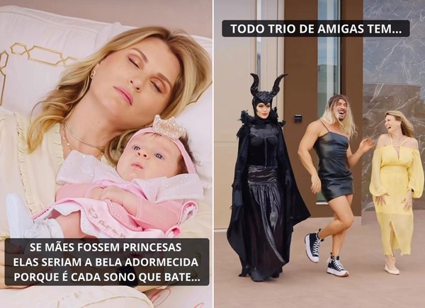Julio Rocha e Karoline Kleine celebram dois meses da filha com tema ...