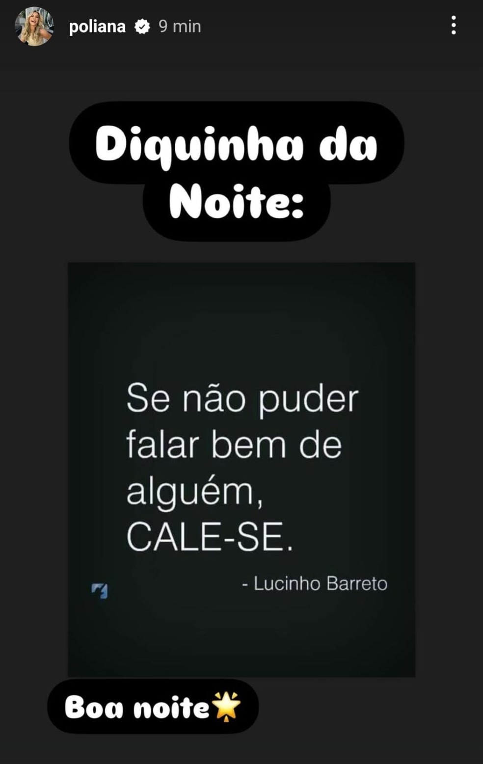 Poliana Rocha alfineta Luana Piovani — Foto: Reprodução/Instagram