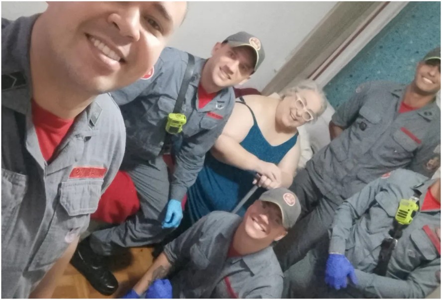 Mamma Bruschetta com bombeiros