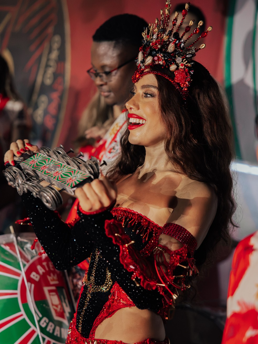 Anitta na Grande Rio — Foto: Reprodução/Instagram