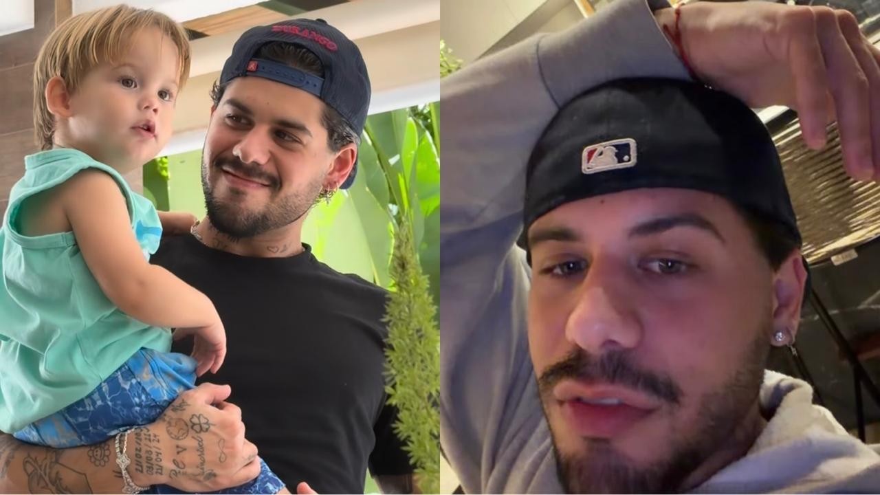 Zé Felipe se desculpa após vídeo polêmico com o filho: 'Pessoa pública deve satisfação, sim'