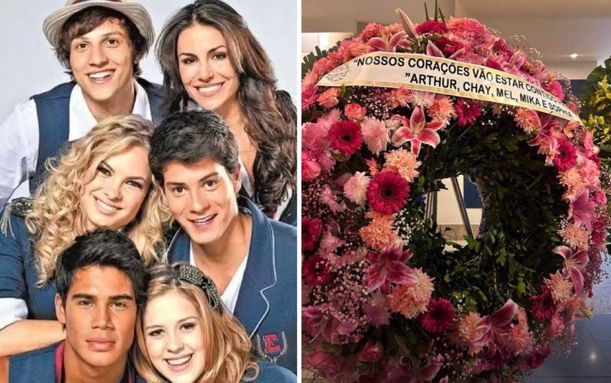 Despedida a Lua Blanco: Atores de 'Rebelde' enviam coroa coletiva com mensagem especial