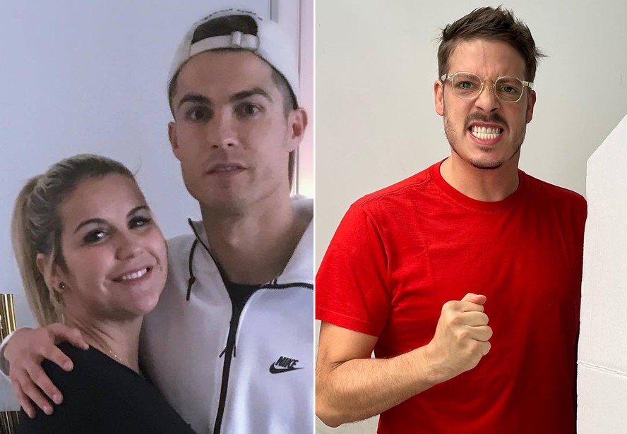 Kátia Aveiro, irmã de Cristiano Ronaldo, defende manifestações golpistas e dá unfollow em Fabio Porchat