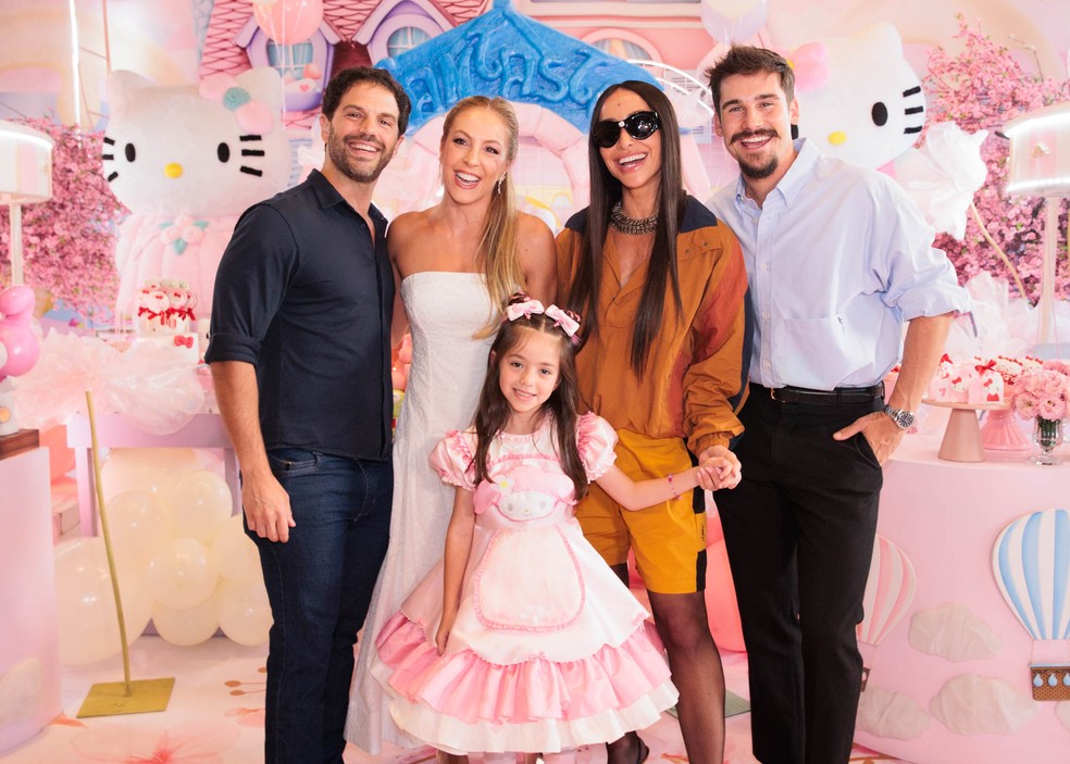 Festa de 7 anos de Zoe, filha de Sabrina Sato e Duda Nagle — Foto: Brazil News