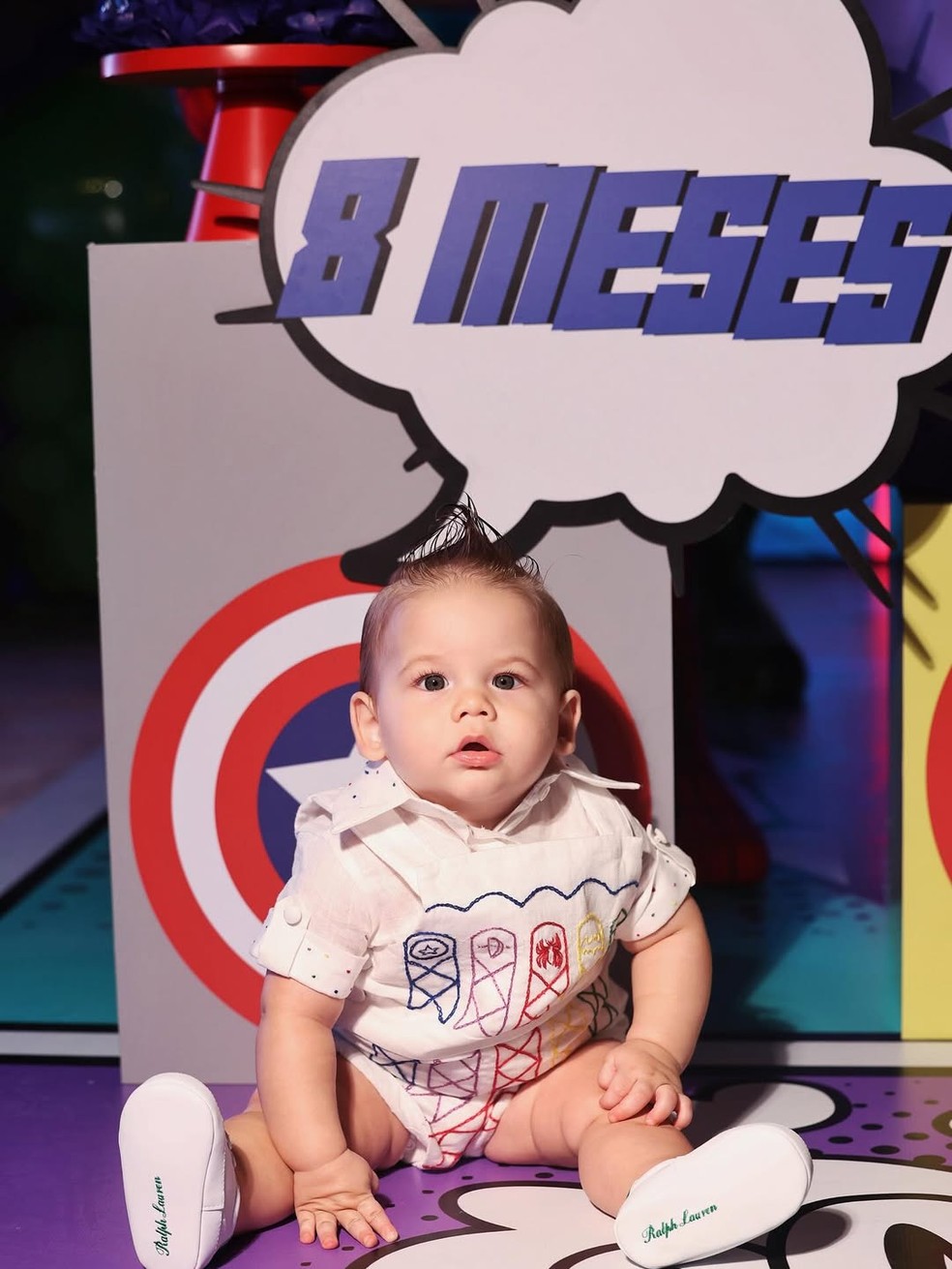 Virginia Fonseca mostrou a celebração de 8 meses de José Leonardo — Foto: Reprodução/Instagram