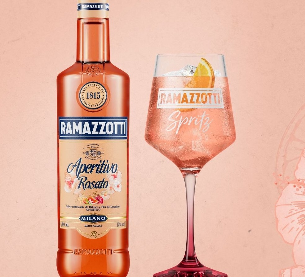 Ramazzotti Rosato chega ao Brasil — Foto: Divulgação