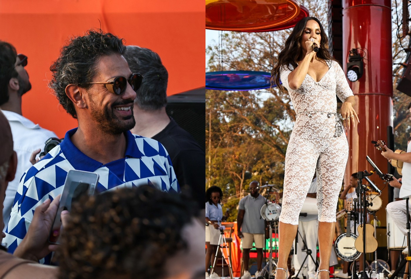 Namorado de Ivete Sangalo, Tiago Maia prestigia show da cantora em São Paulo - QTU Questões do Universo