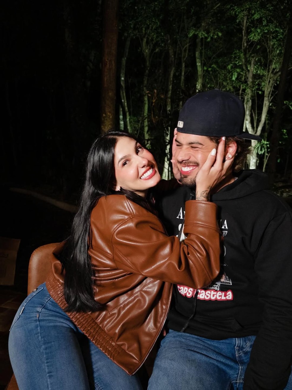 Ana Castela e Zé Felipe — Foto: Reprodução/Instagram