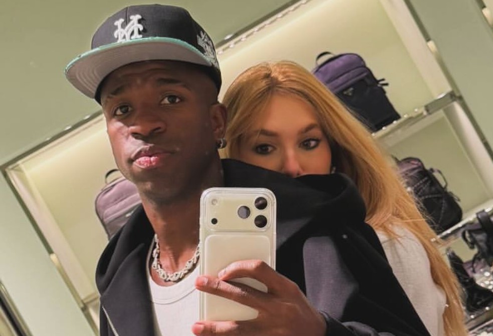 Virginia posta foto com Vini Jr. e afasta boatos de trmino aps frase polmica: Muita saudade  Foto: Reproduo/Instagram