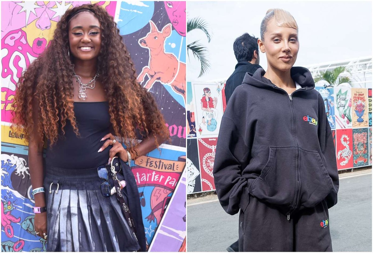 Famosos Arrasam nos Looks no Último Dia do Lollapalooza Brasil