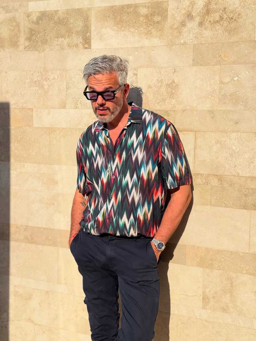 Otaviano Costa durante viagem para a Turquia — Foto: Reprodução/ Instagram