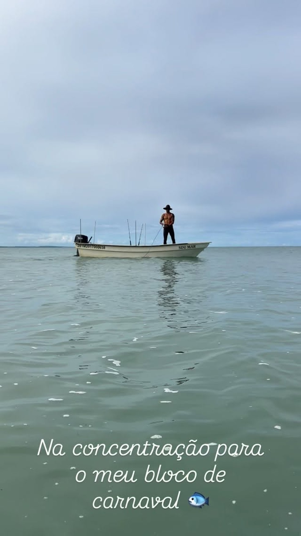 Daniel Cady curte o Carnaval 2026 em meio à natureza — Foto: Reprodução/Instagram